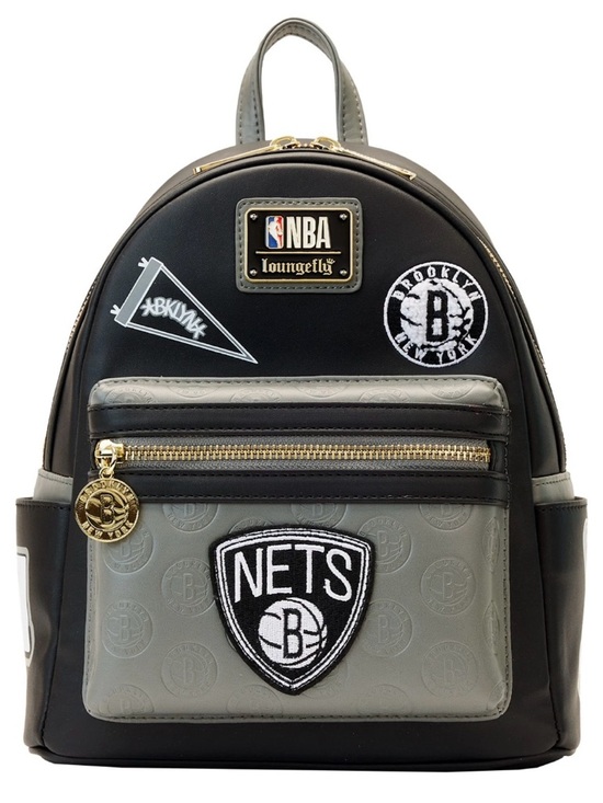 Loungefly Handbags - Loungefly NBA Brooklyn Nets Mini Backpack Brand New (Orig. $79)